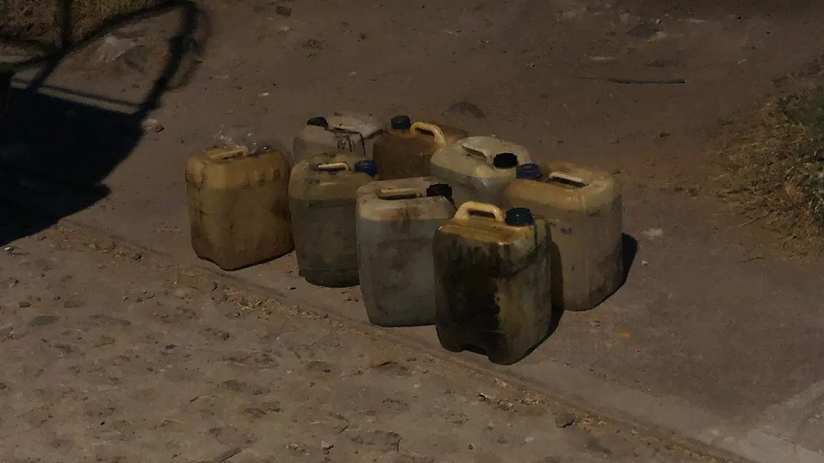 las garrafas fueorn decomisadas