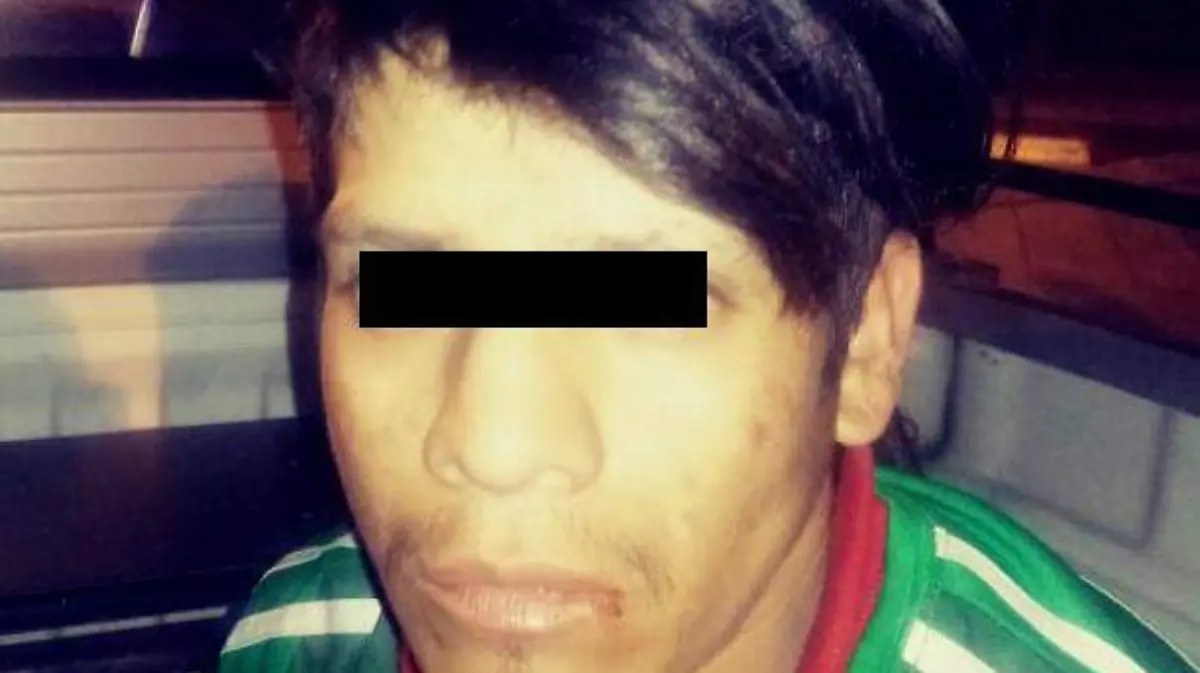 el hombre fue asegurado cuenod intento huir ok