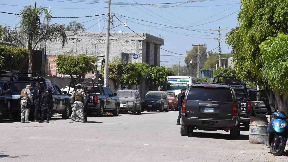 mas elementos llegaron a la zona
