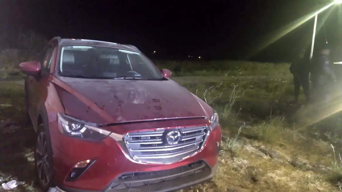 el carro fue asegurado ok