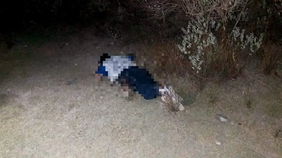el cadaver quedo boca abajo ok