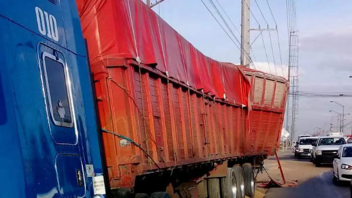 el trailer fue arrastradi ok