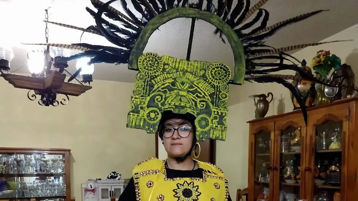 En el penacho se utilizaron ok