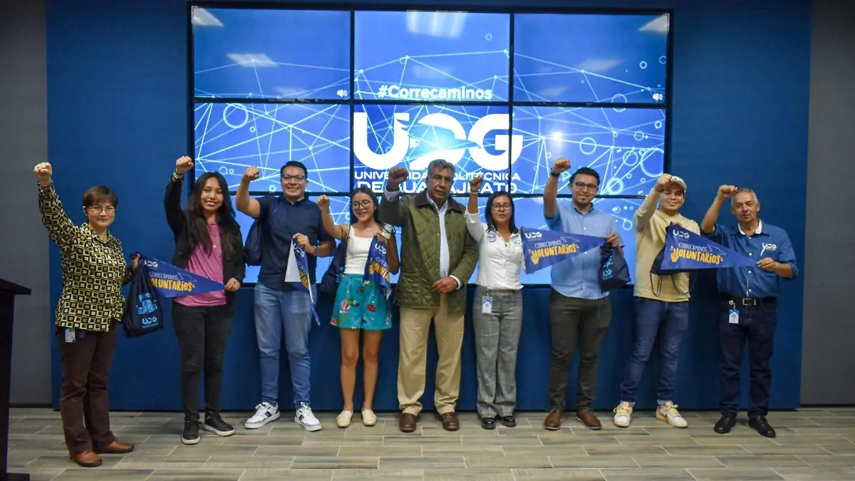 Once estudiantes de la UPG