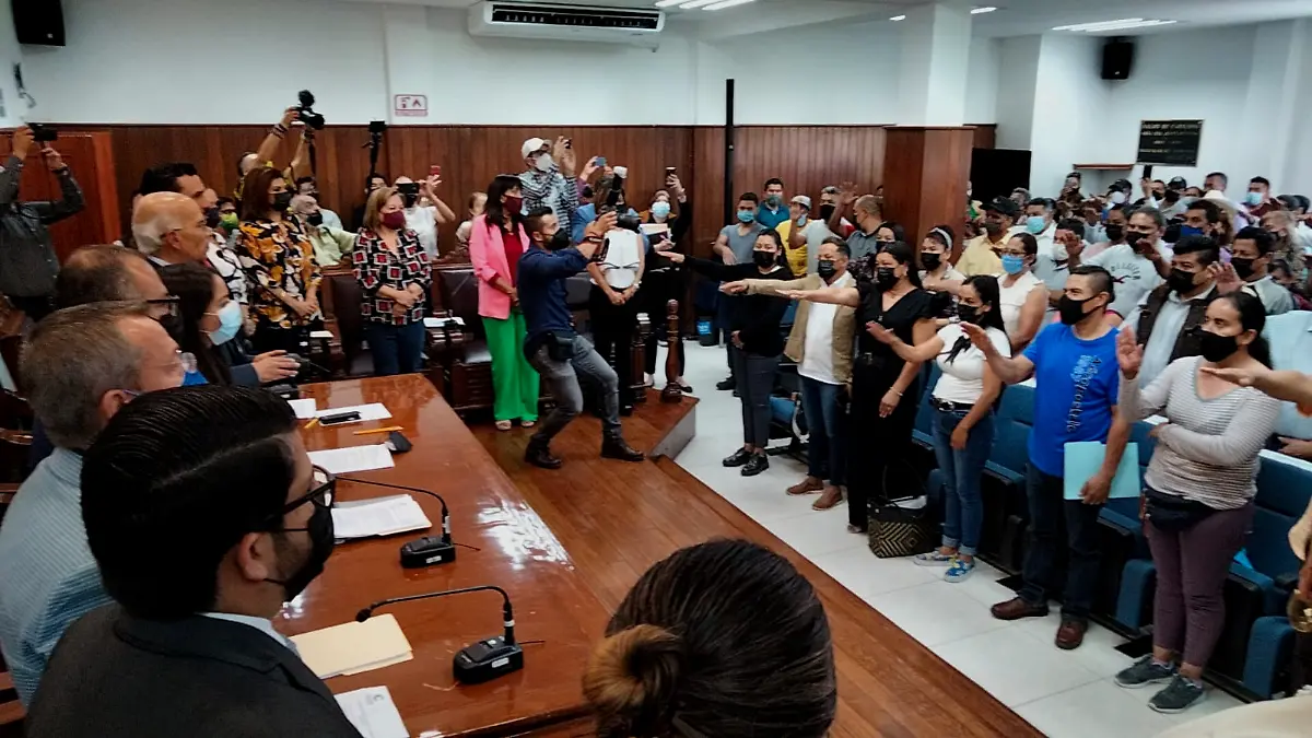 protesta delegados ok