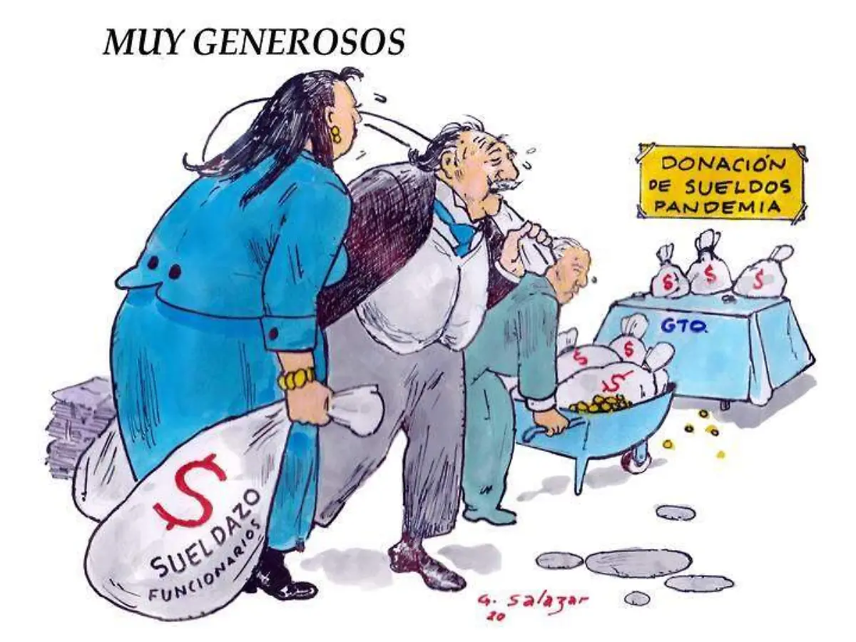 Hoy en el cartón de Salazar _ MUY GENEROSOS