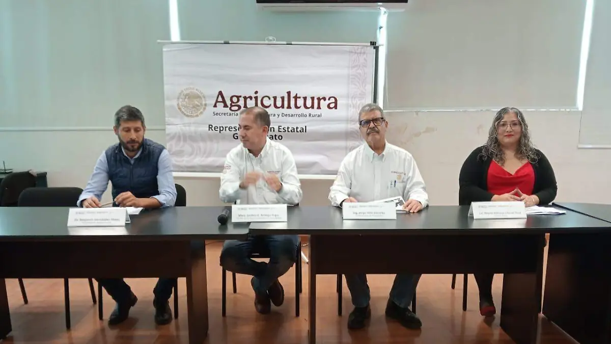 rueda de prensa agricultura.