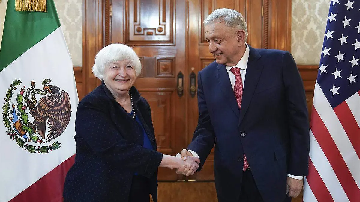 AMLO y Janet Yallen