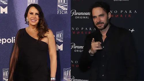 Karla Sofia Gascón y Manolo Cardona