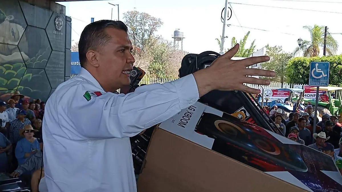 Rubén manifestación 