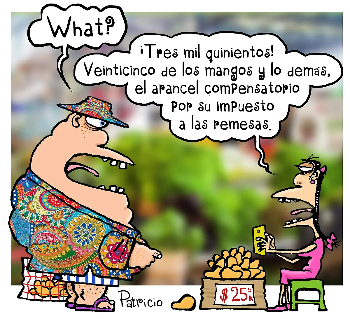 cartón PATRICIO