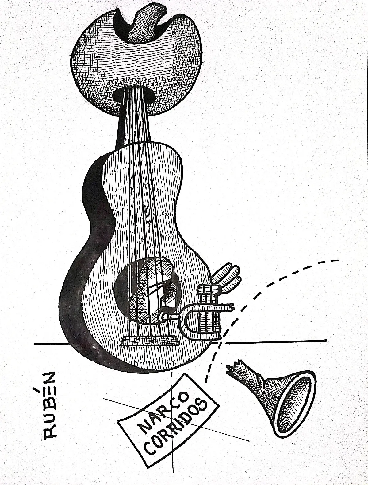 carton Rubén LOS SONIDOS DEL SILENCIO