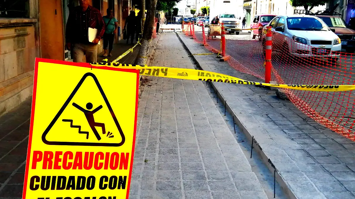 Obra calle Morelos (2)