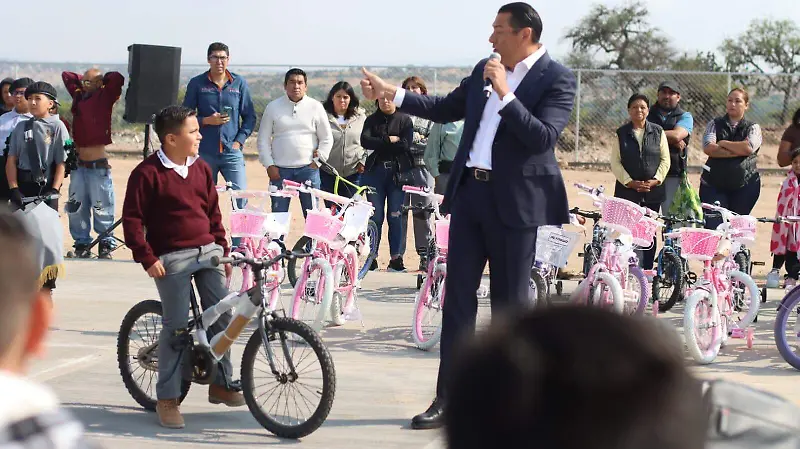 entrega de bicis