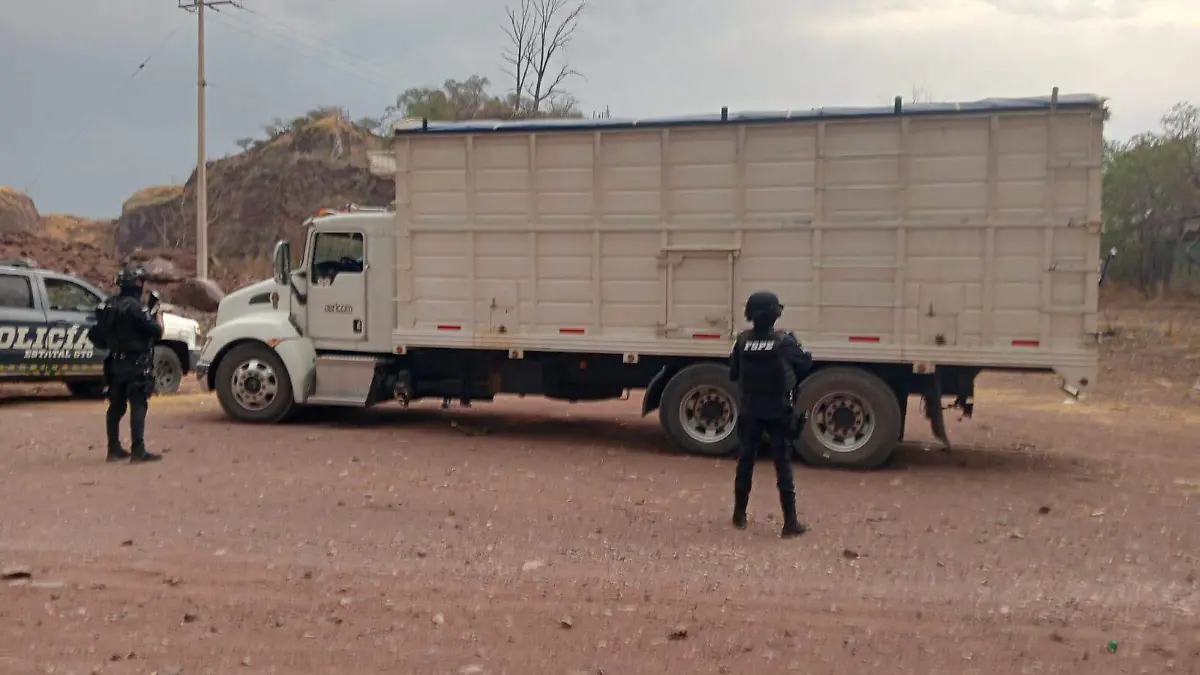 robo de tractocamión 