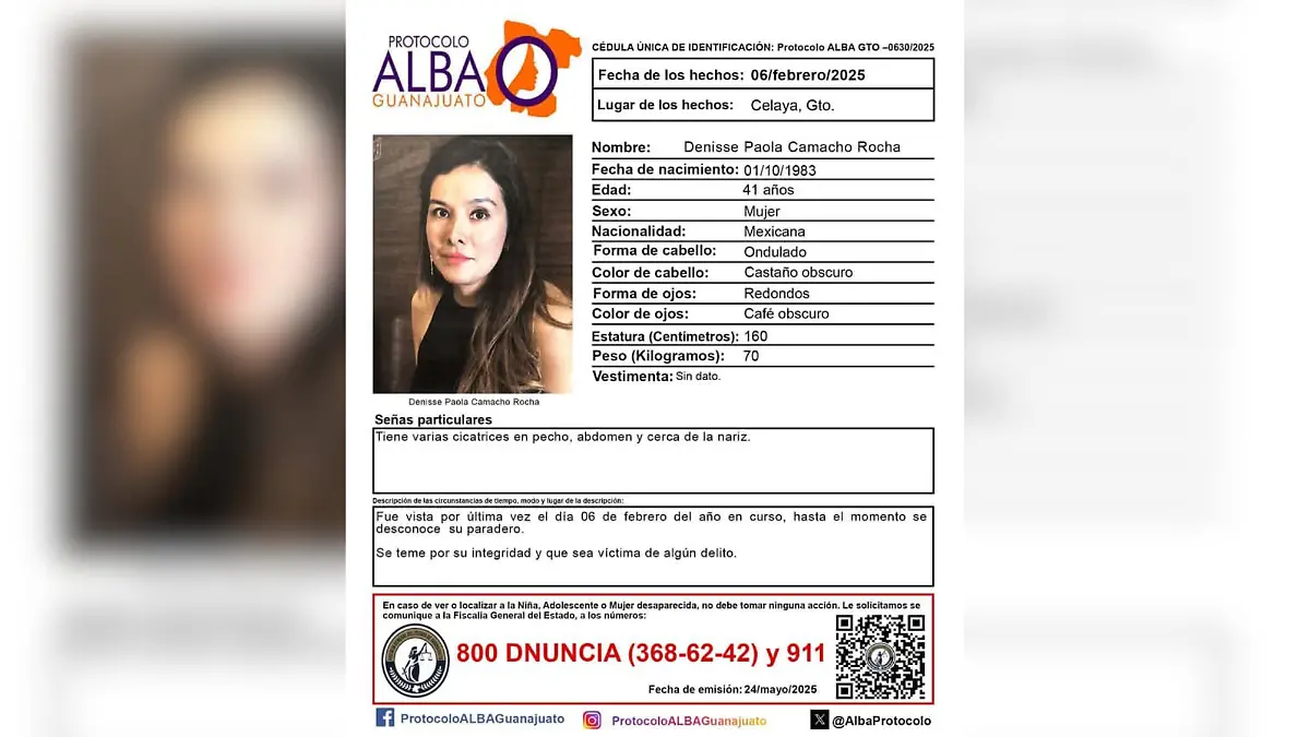 desparecida Celaya