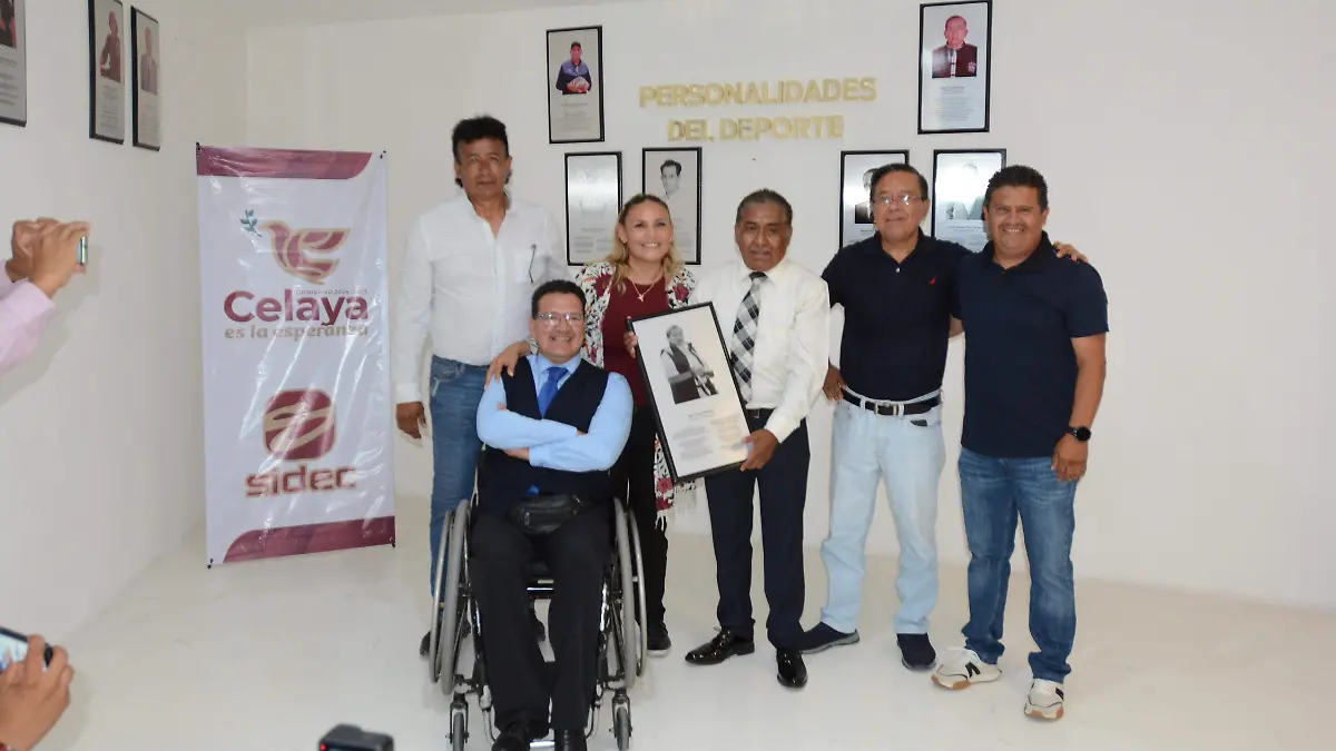 Fue reconocido....