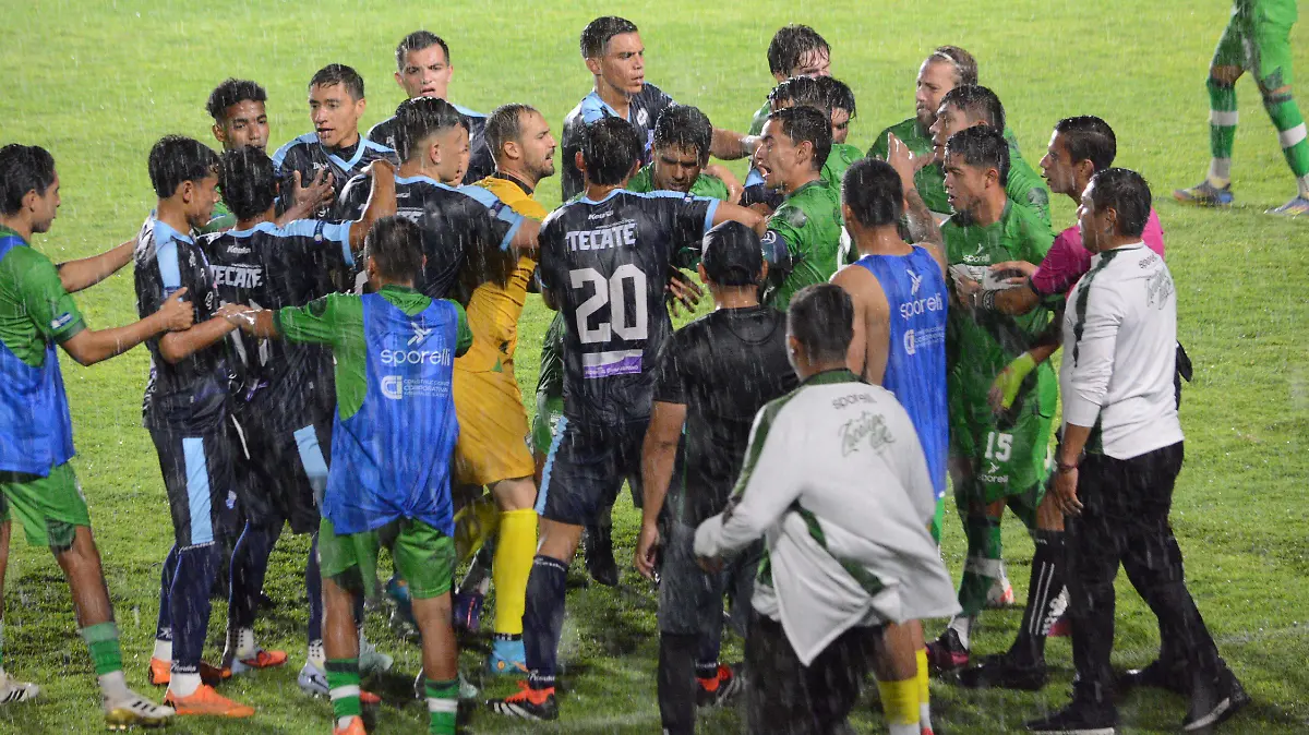 Conato de bronca en partido del Lobos ULM