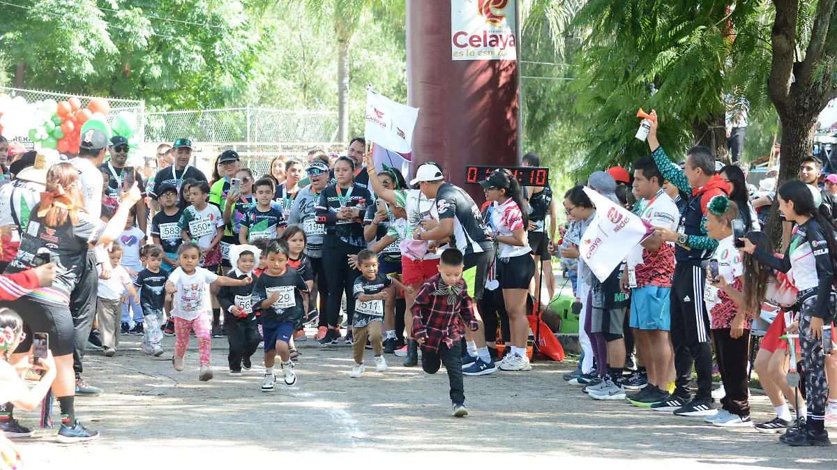 carrera infantil durante Pacorredores 2025