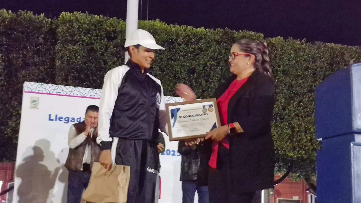 Sabrina Salcedo, atleta acambarense