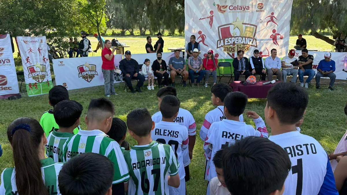 En San Miguel Octopan, sumaron el programa “La Esperanza nos Liga”. 
