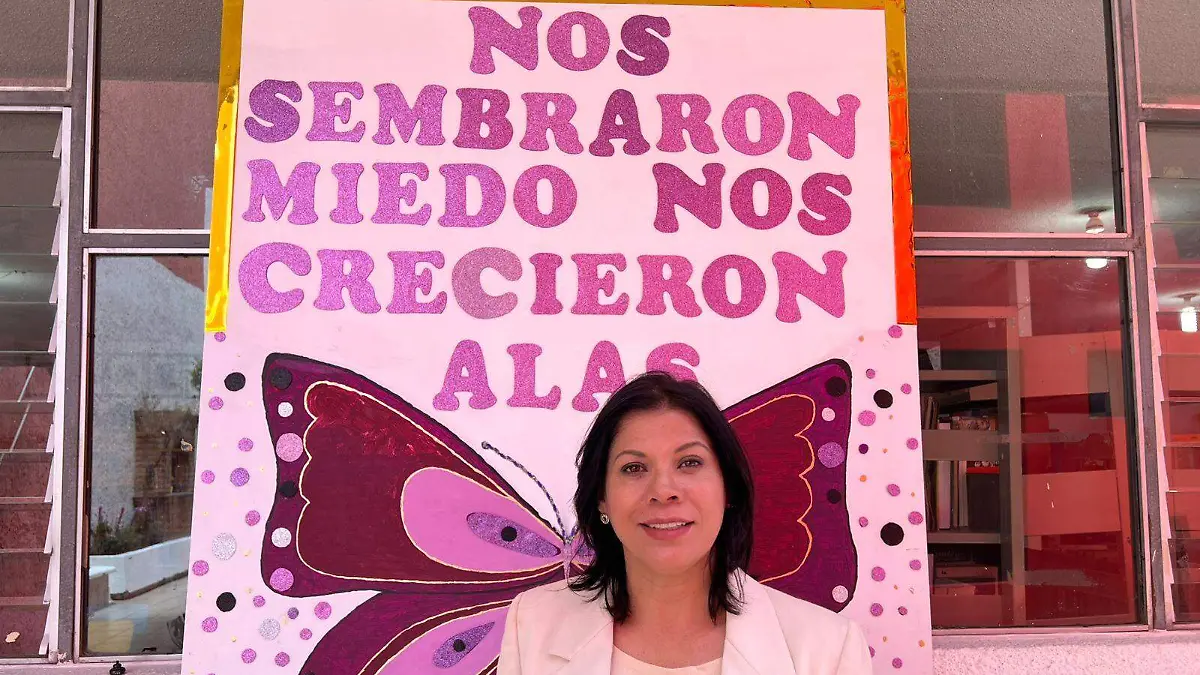 La secretaria de las mujeres en el estado de Guanajuato, Itzel Balderas