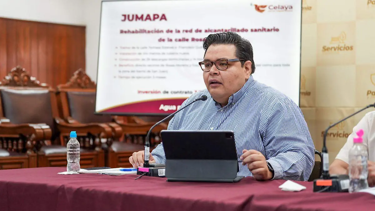 Saúl Trejo Fuentes, informó la certificación laboratorio de la JUMAPA