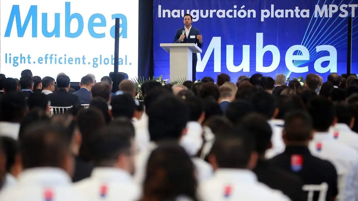 Recientemente, la empresa Mubea hizo una importante inversión en el municipio.