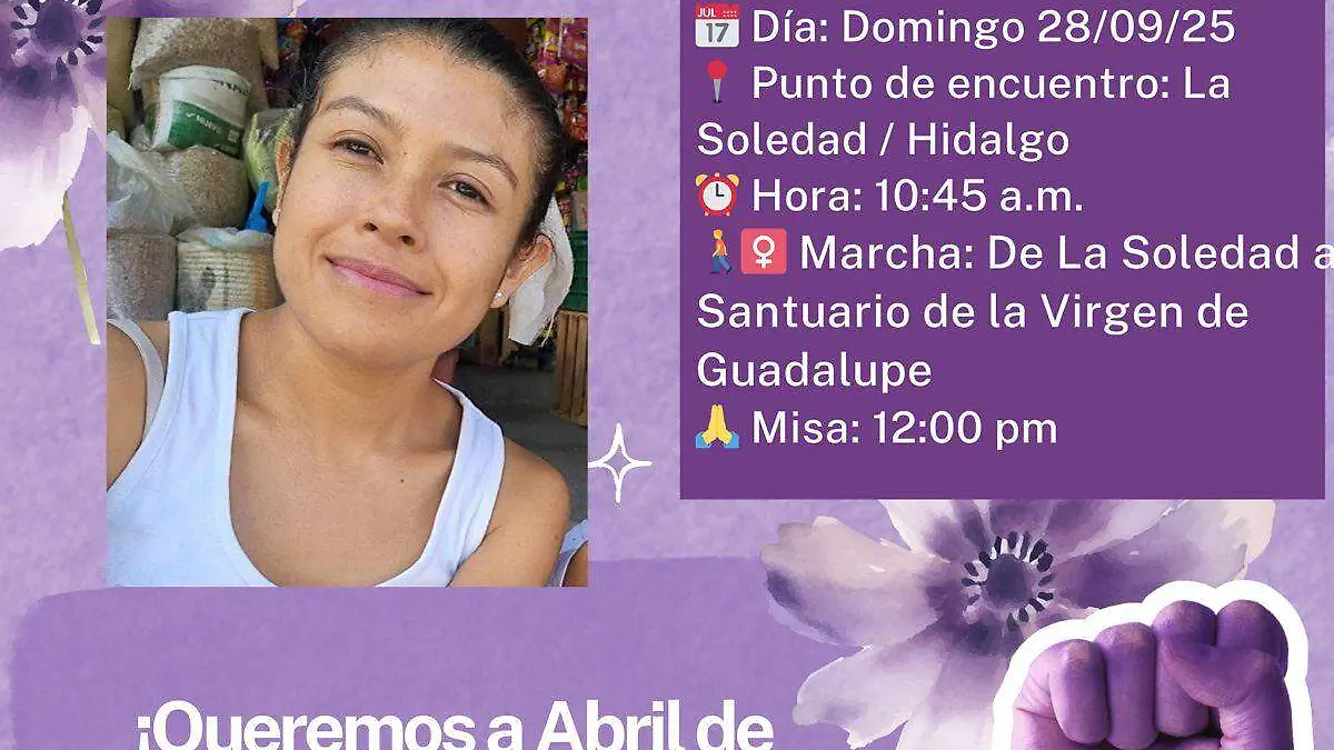 Convocan a marcha pacífica por la desaparición de la maestra Abril Zamora, Acámbaro3