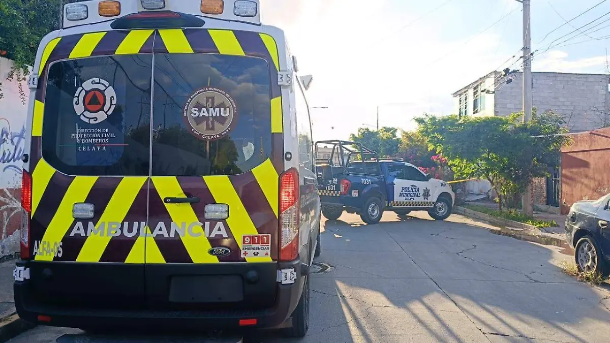 Asesinan a hombre en col. Ejidal, Celaya1