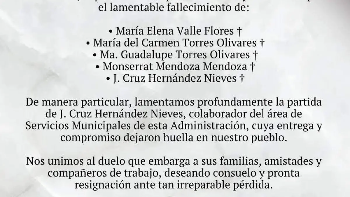 Alcalde de Comonfort lamenta fallecimientos