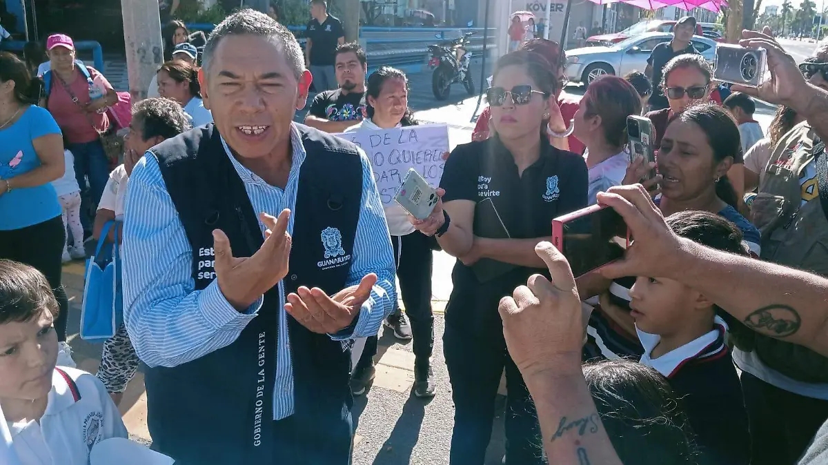 Rito Vargas, delegado de Educación.