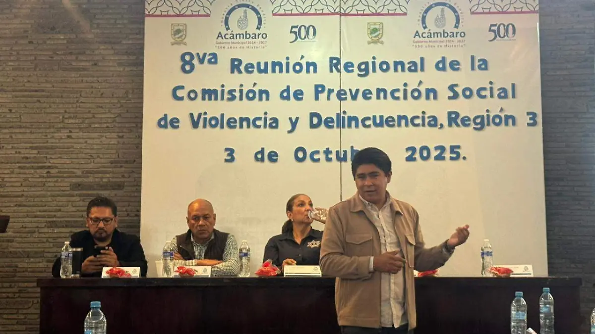Reunión regional de prevención del delito en Acámbaro2
