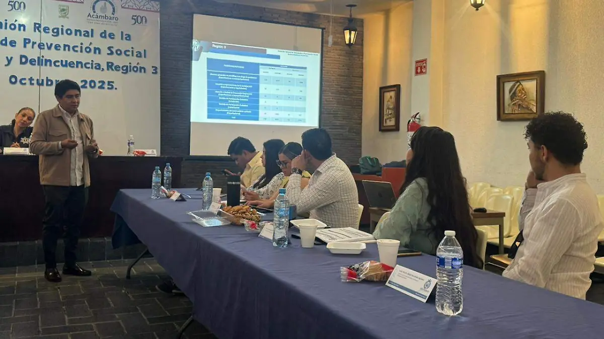Reunión regional de prevención del delito en Acámbaro3