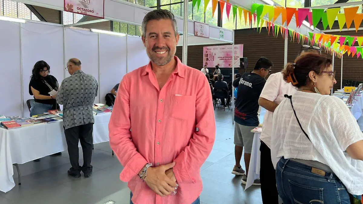 El director de Patrimonio y Desarrollo Cultural del Instituto Municipal de Arte y Cultura de Celaya, Walter Díaz