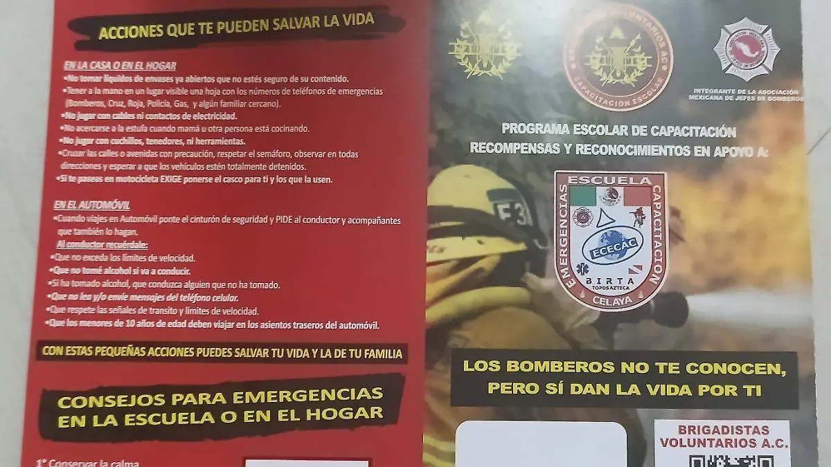 Estas son las planillas que se están repartiendo, para que no se dejen engañar.