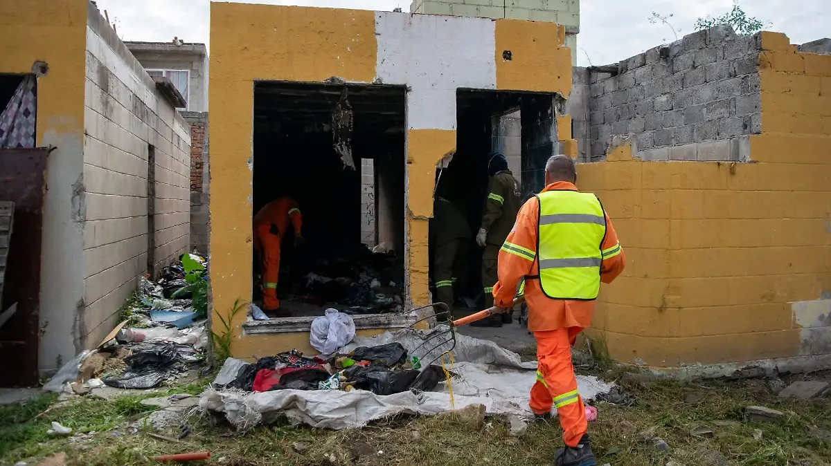 Las casas recuperadas están en la colonia Villas de los Sauces