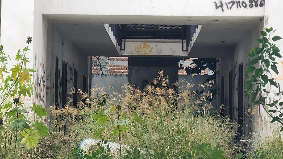 Albergue Monte Alverna en Acámbaro, abandonado y vandalizado (2)