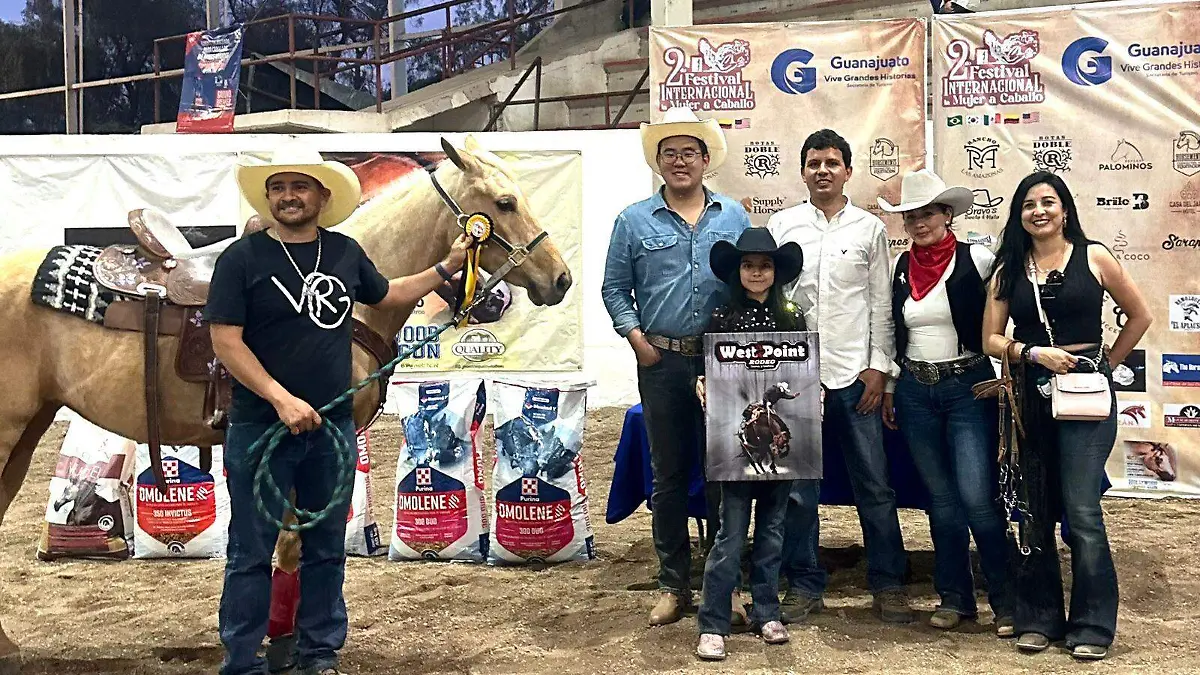 Valentina Rodríguez destaca en competencias ecuestres