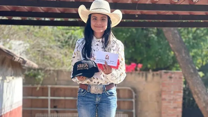 Valentina Rodríguez García se abre paso en el mundo ecuestre 