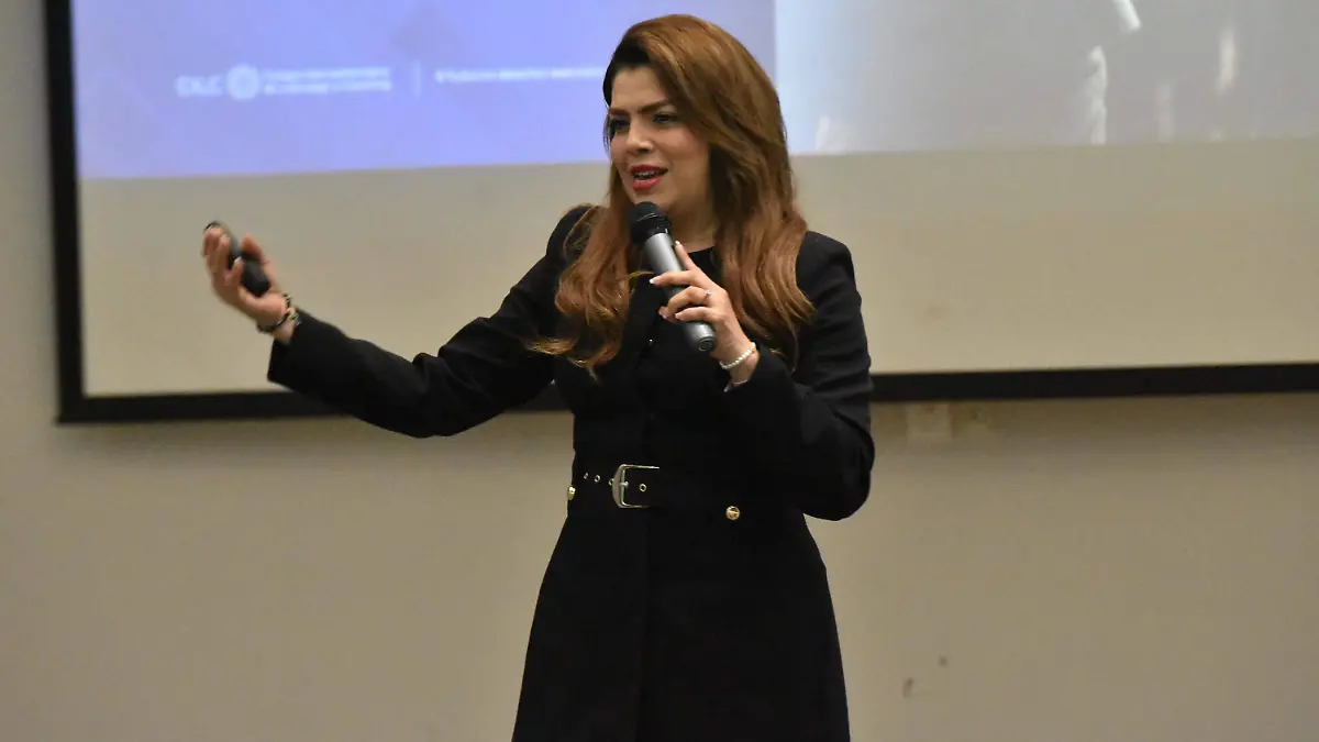 Cinthia explicó que  cuando una persona está estresada