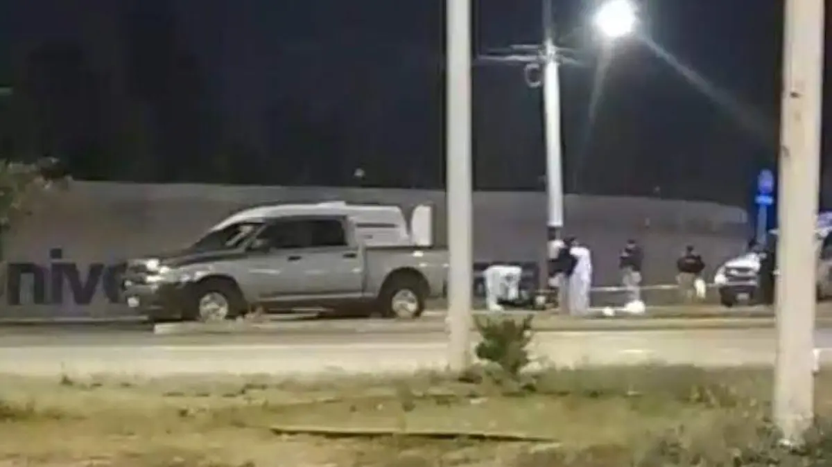 Fiscalía general del estado llegó al sitio para las diligencias 