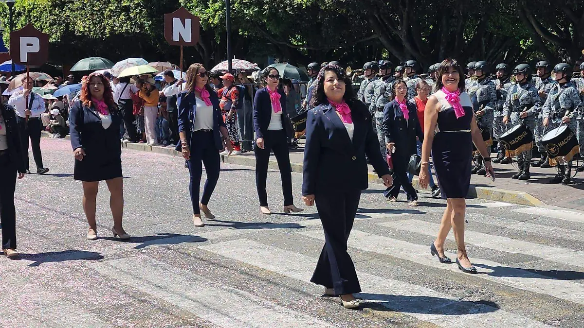 Participaron planteles educativos. 