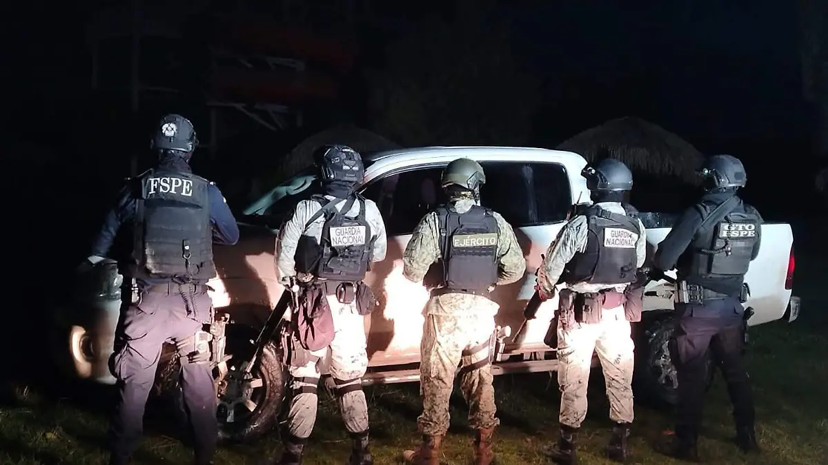 El operativo se llevó a cabo en la localidad de Santa Rosa de Lima, en Villagrán.