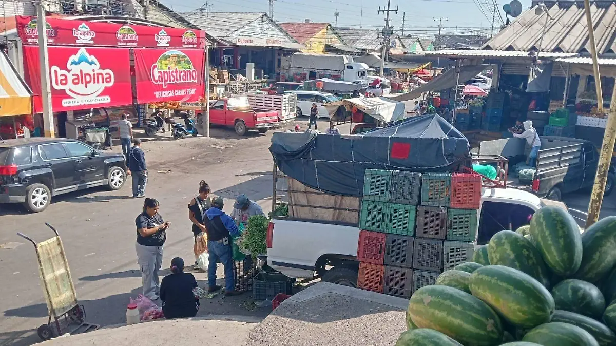 Los comerciantes de la Central de Abastos 
