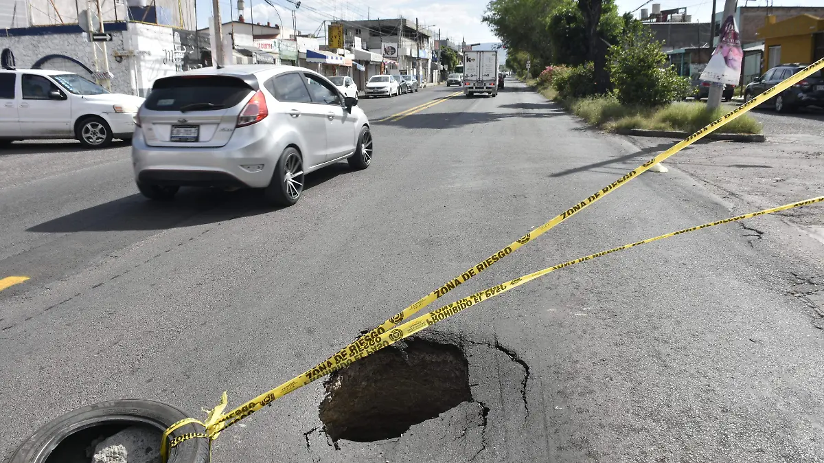 En temporada de lluvias se han atendido y reparado 134 hundimientos en diferentes puntos de la ciudad.