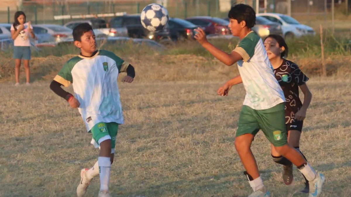 Juegan en la Liga Intersemanal Infantil y Juvenil. 