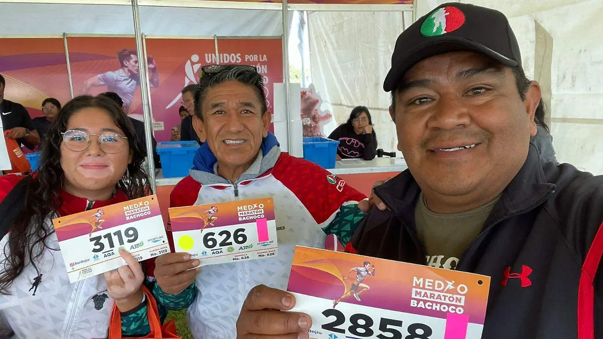 Pacorredores en Medio Maratón Bachoco