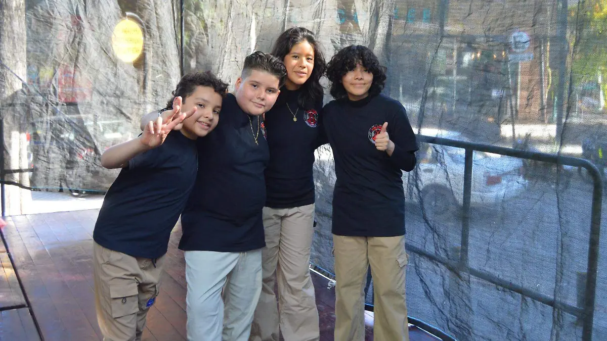 Integrantes de la agrupación cuando se formó la banda.