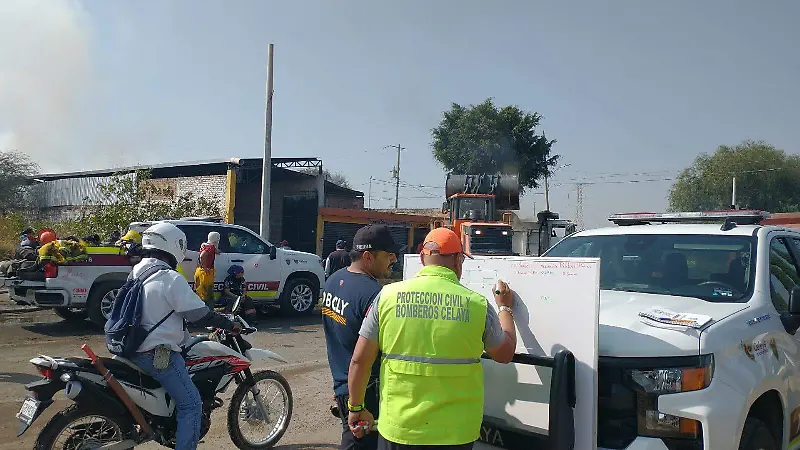 Casi 24 horas de trabajo realizaron la Dirección de Protección civil y Bomberos de Celaya 